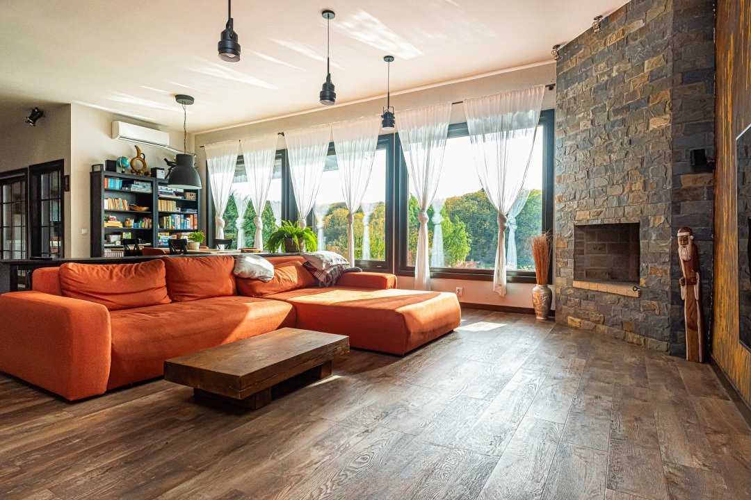Casa pe malul lacului Scrovistea + piscina