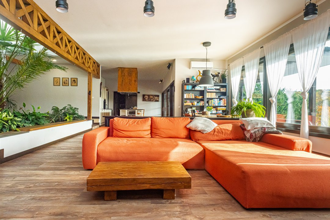 Casa pe malul lacului Scrovistea + piscina