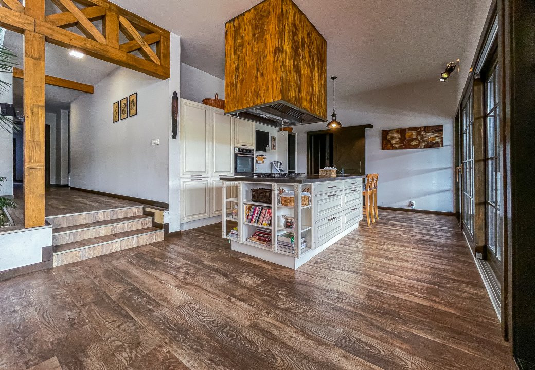 Casa pe malul lacului Scrovistea + piscina