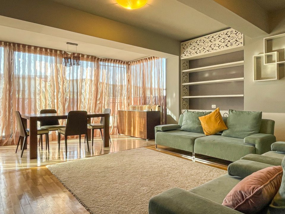 De inchiriat apartament 3 camere cu terasa mare Sisesti