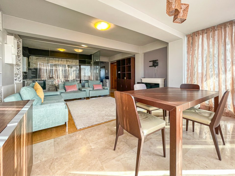 De inchiriat apartament 3 camere cu terasa mare Sisesti