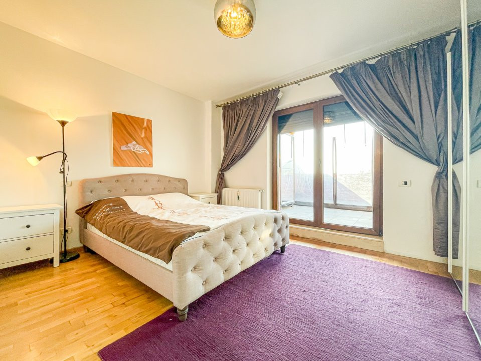 De inchiriat apartament 3 camere cu terasa mare Sisesti