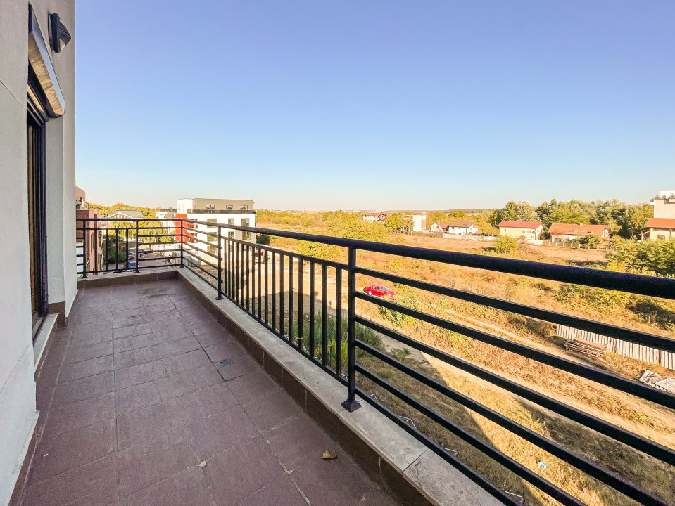De inchiriat apartament 3 camere cu terasa mare Sisesti
