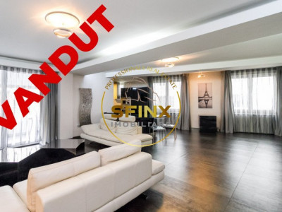 SOLD! 4 camere lux, 150mp, loc parcare, A. Cotrus/Herastrau 