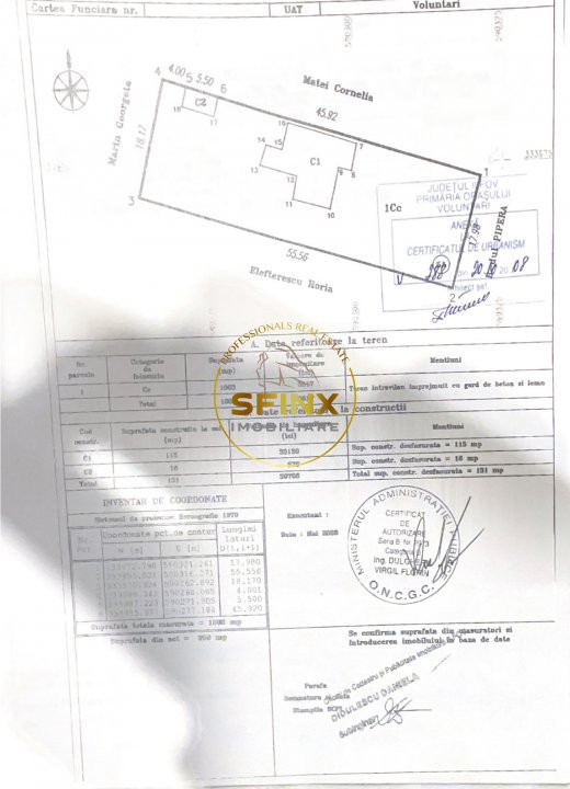  Investitie - Teren 1003mp - stradal - Bulevardul Pipera