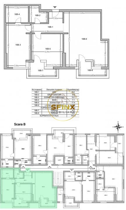 Apartament 3 camere zona Dristor Direct Dezvoltator