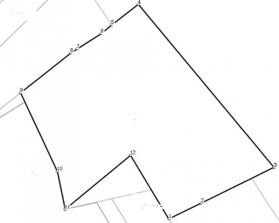 Teren  470 mp cu autorizatie P+6 Obor 