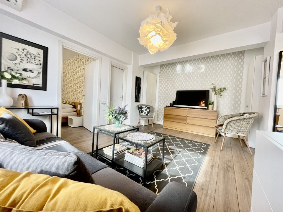 Apartament 2 camere-mobilat si utilat modern-Calea Victoriei