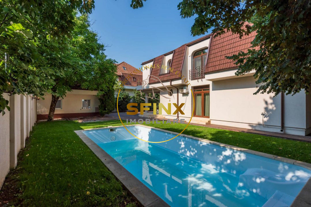 Near the forest, 5 bedroom individual villa with garden and pool  Iancu Nicolae