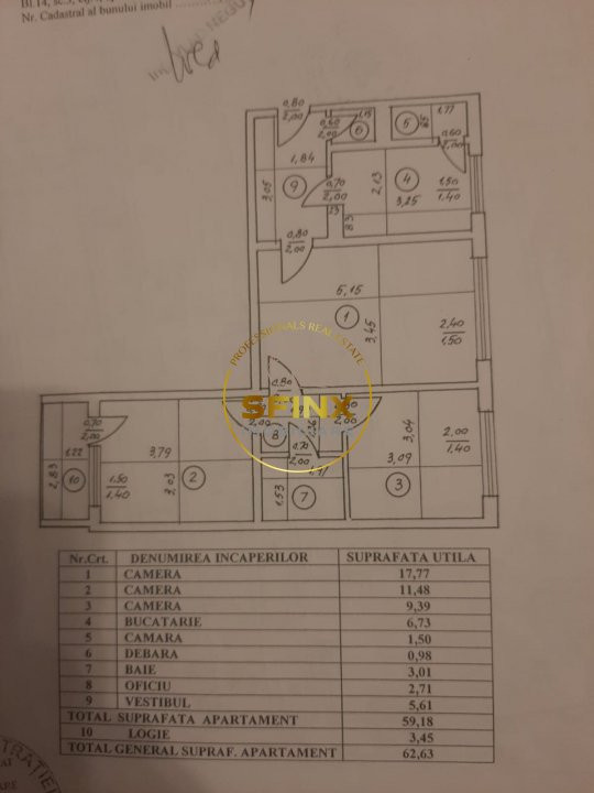 De vanzare - 3 camere la cheie I centrala proprie I metrou I Cetatea Histria