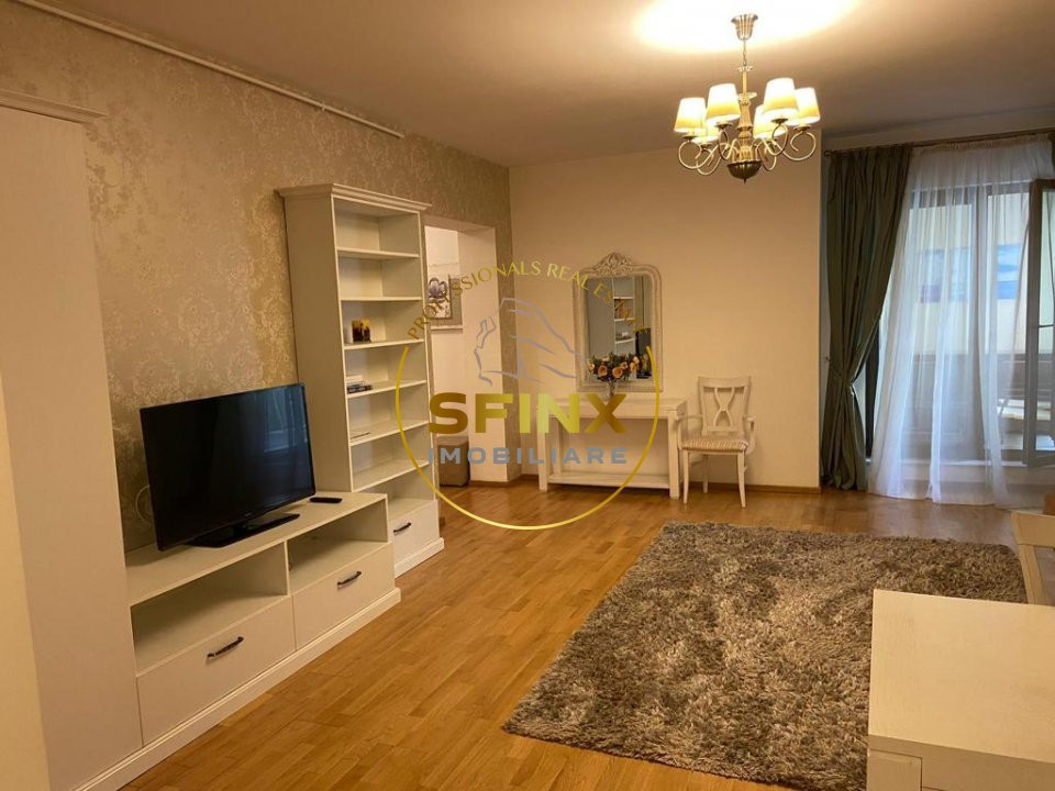 2 room modern apartment with terrace and parking, near Herastrau Park