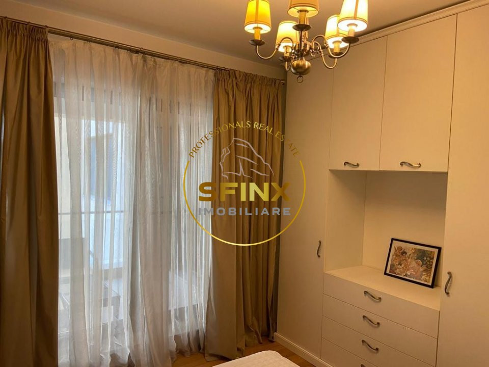 2 room modern apartment with terrace and parking, near Herastrau Park