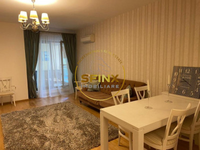 2 room modern apartment with terrace and parking, near Herastrau Park