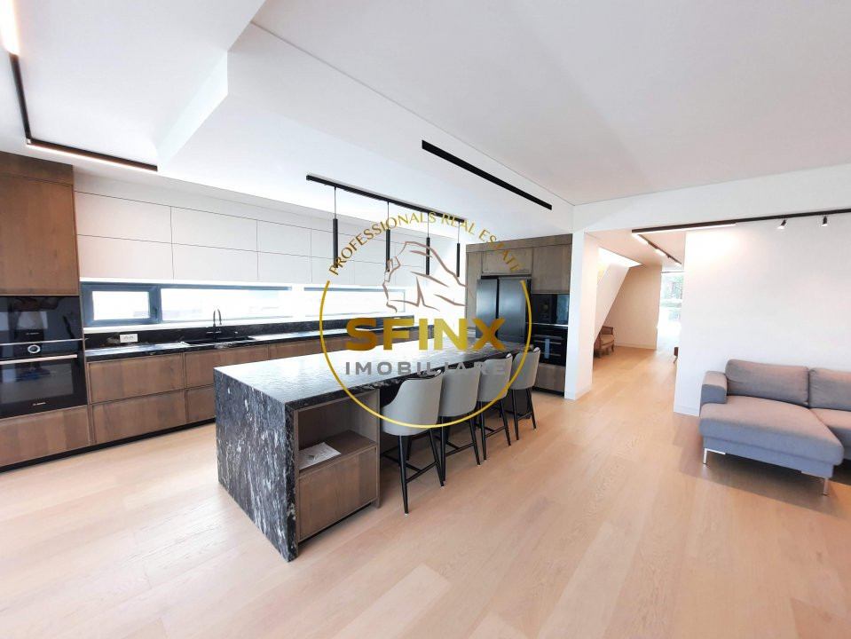 Dorobanti Capitale, 5 room brand new spectacular penthouse, 2 parking places