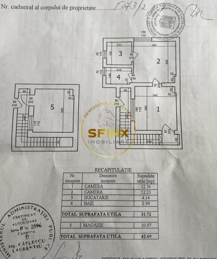 De vanzare - Apartament 2 camere in casa intrare exclusiva