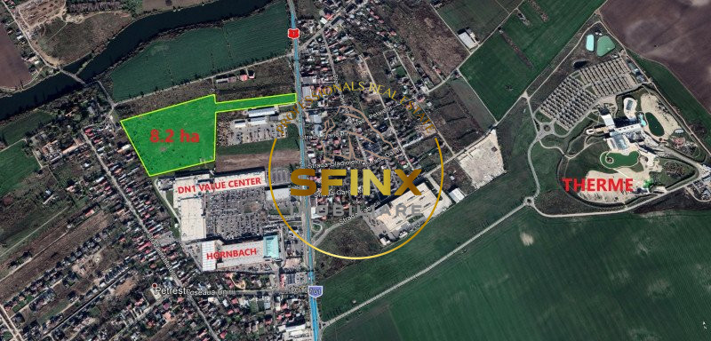 Oportunitate de investitie! Ultimul teren din zona DN1 Value Center - 8.4ha