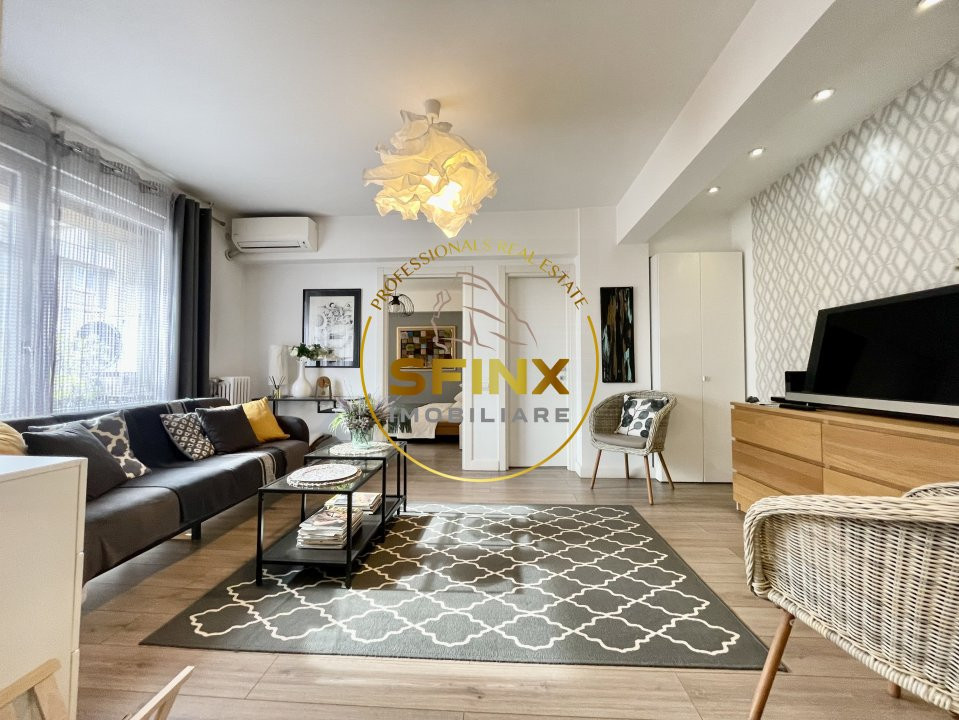 Apartament 2 camere-mobilat si utilat modern-Calea Victoriei