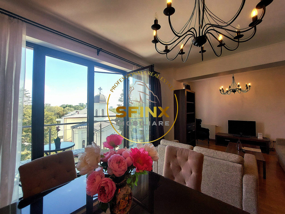 Kiseleff, view to park, 3 room apartment with garage. Pet friendly.