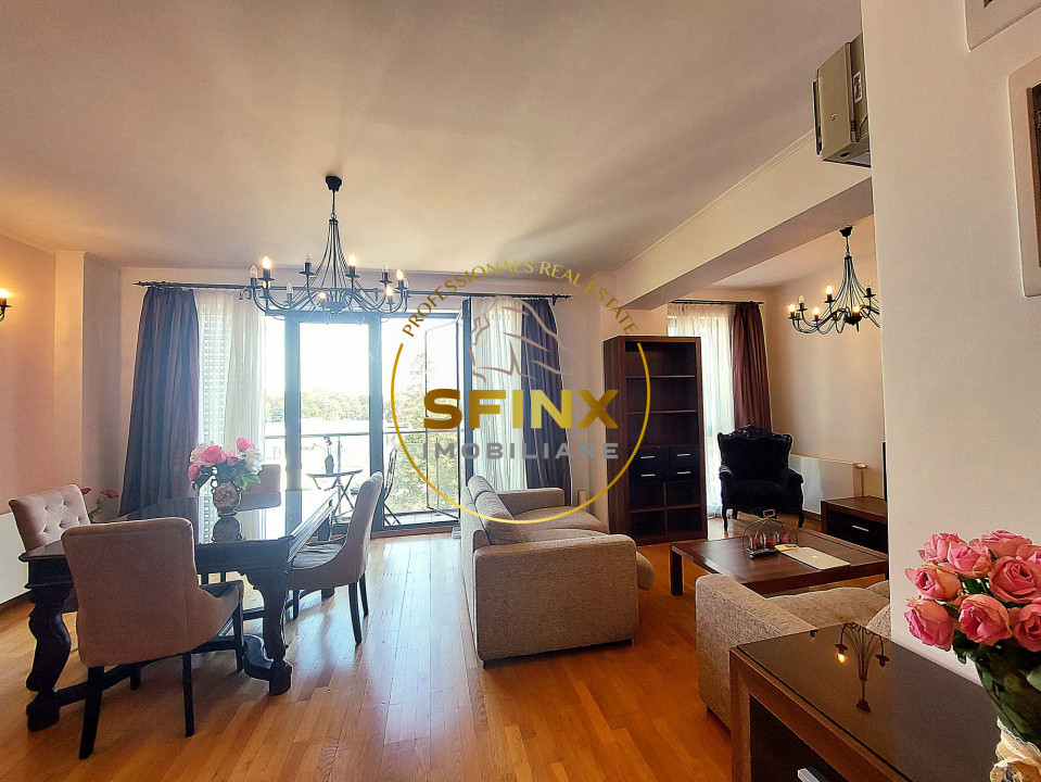 Kiseleff, view to park, 3 room apartment with garage. Pet friendly.