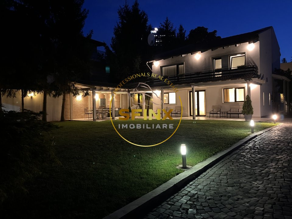 Villa with pool and large garden, near Herastrau Park and Diplomatic Club