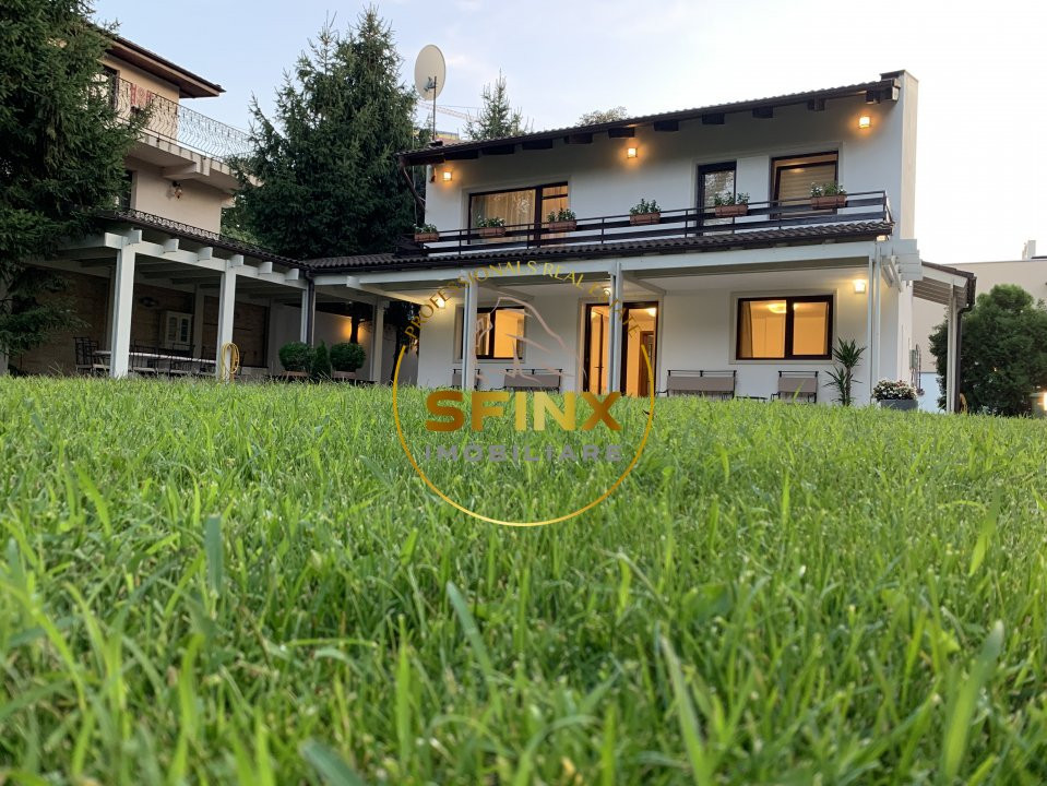 Villa with pool and large garden, near Herastrau Park and Diplomatic Club