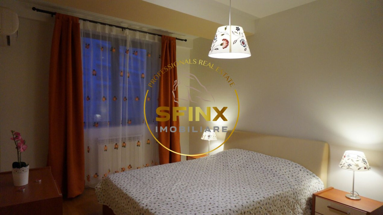 Near Cismigiu Park, 3 room furnished apartment  with garage, cat friendly