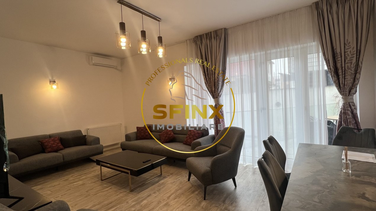 De inchiriat apartament 2 camere cu terasa in bloc nou