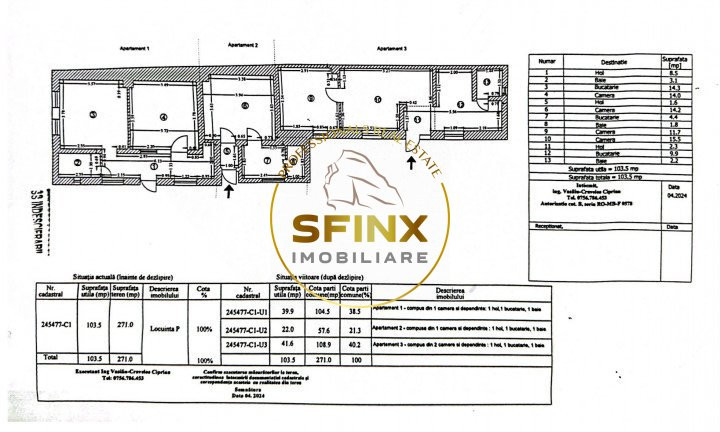 Casa 5 camere consolidata 1990 teren 271 mp