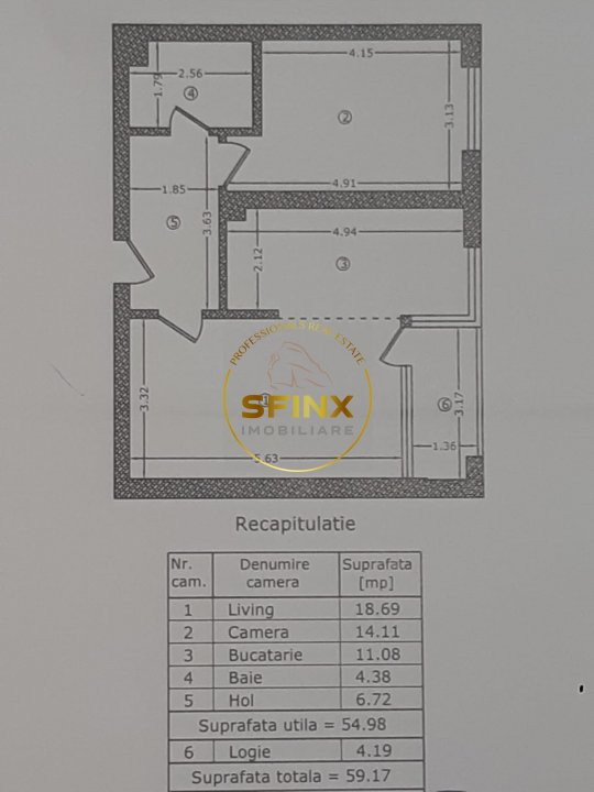 Apartament 2 camere Timpuri Noi