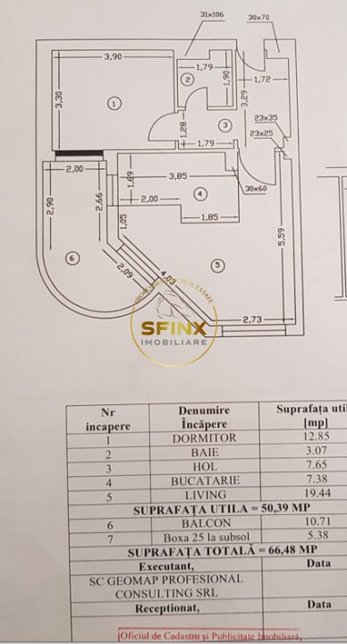 De inchiriat - 2 camere I 61mp I loc parcare I Monte Carlo Palace