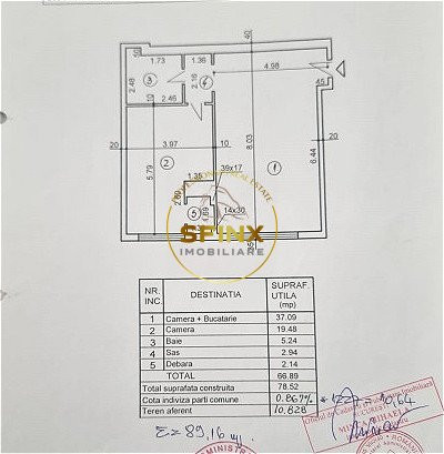  Apartament 2 camere  de vanzare  Floreasca Dorobanti