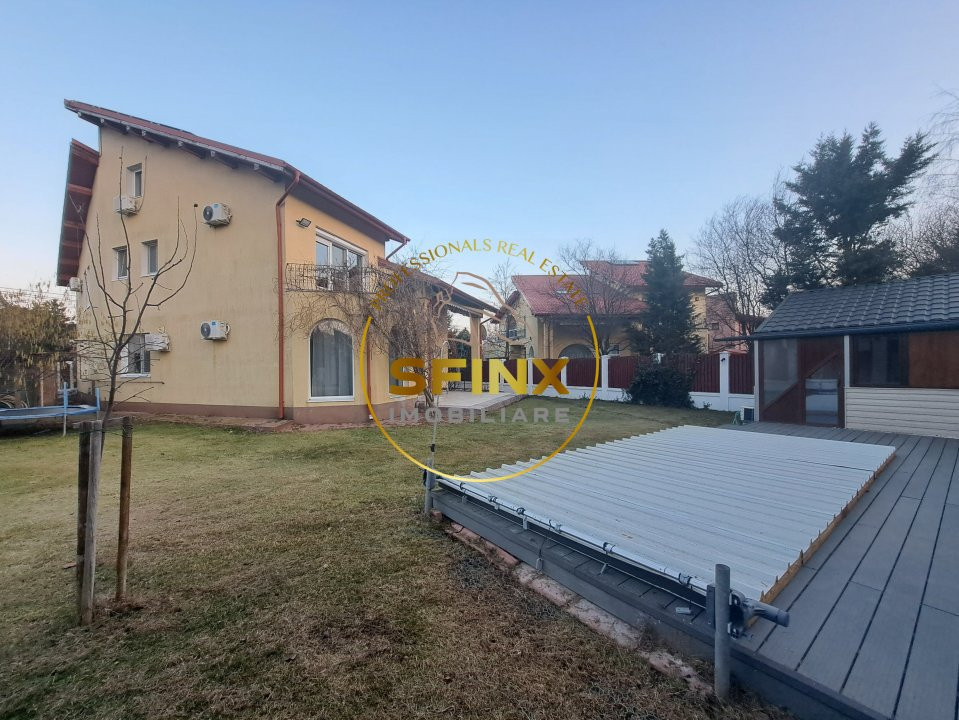 De vanzare vila suprafata generoasa si piscina in zona exclusivista Pipera