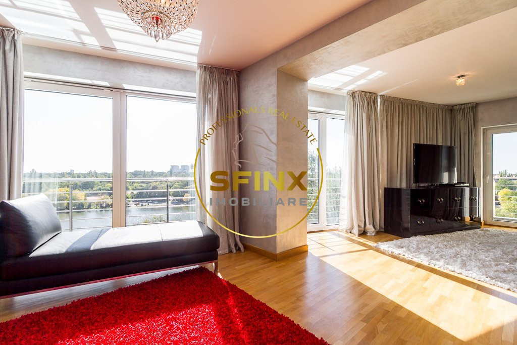 Amazing Lake View - 196sqm, 3 room duplex, Herastrau -Nordului