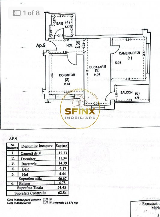 Apartament 2 - bloc 2015 - metrou Gorjului