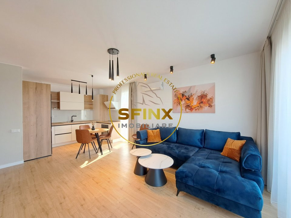 De inchiriat 2 camere Tunari bloc nou