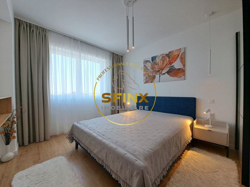 De inchiriat 2 camere Tunari bloc nou