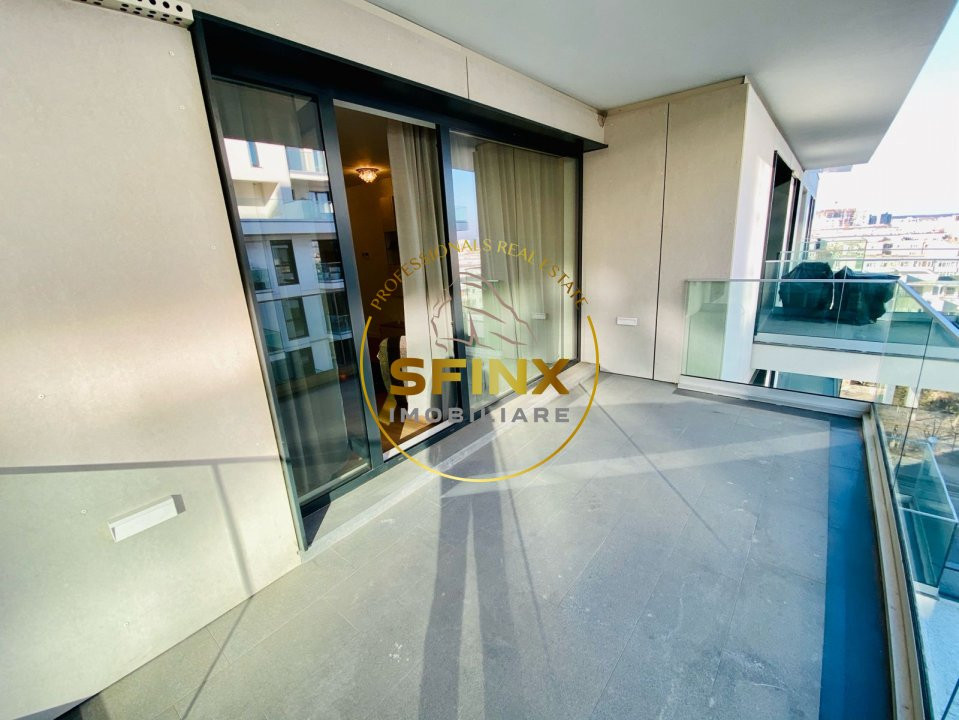modern 2 room apartment in One Herastrau Plaza, near Herastrau Park