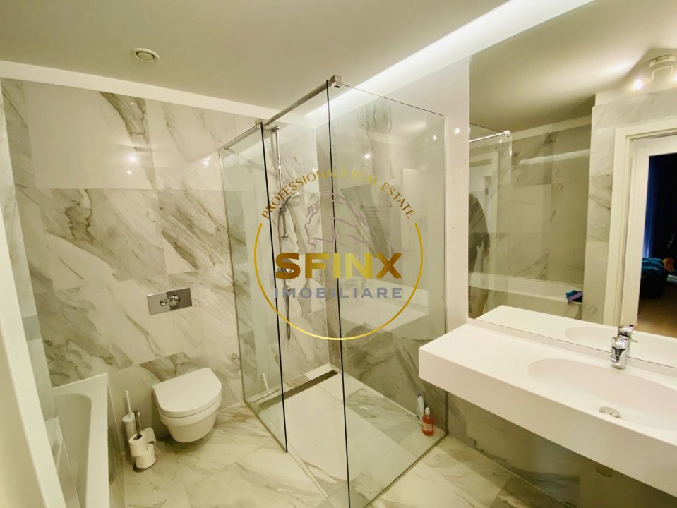 modern 2 room apartment in One Herastrau Plaza, near Herastrau Park