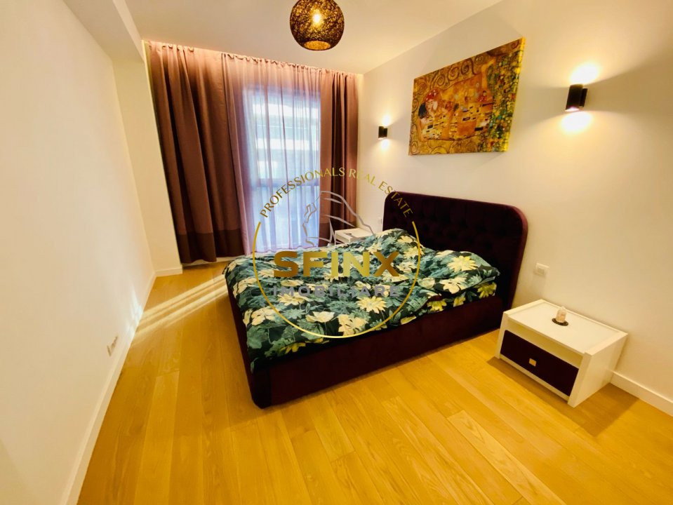 modern 2 room apartment in One Herastrau Plaza, near Herastrau Park