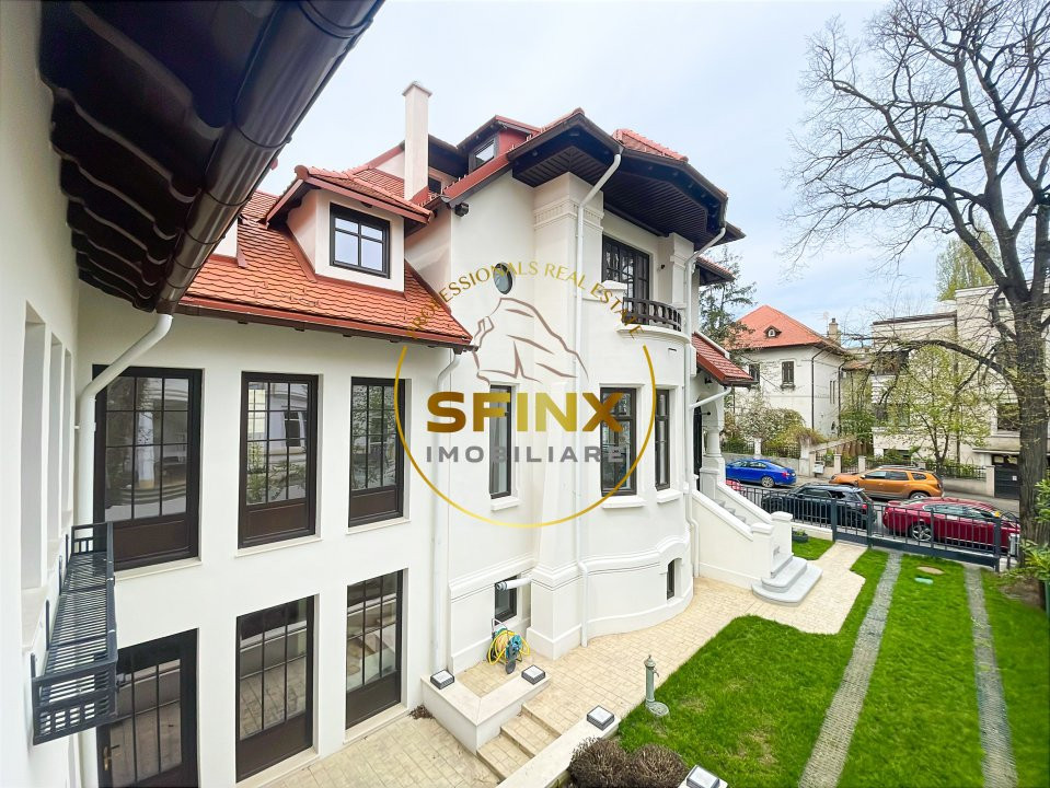 Vila istorica 11 camere 520mp teren - ambasada  resedinta  sediu firma