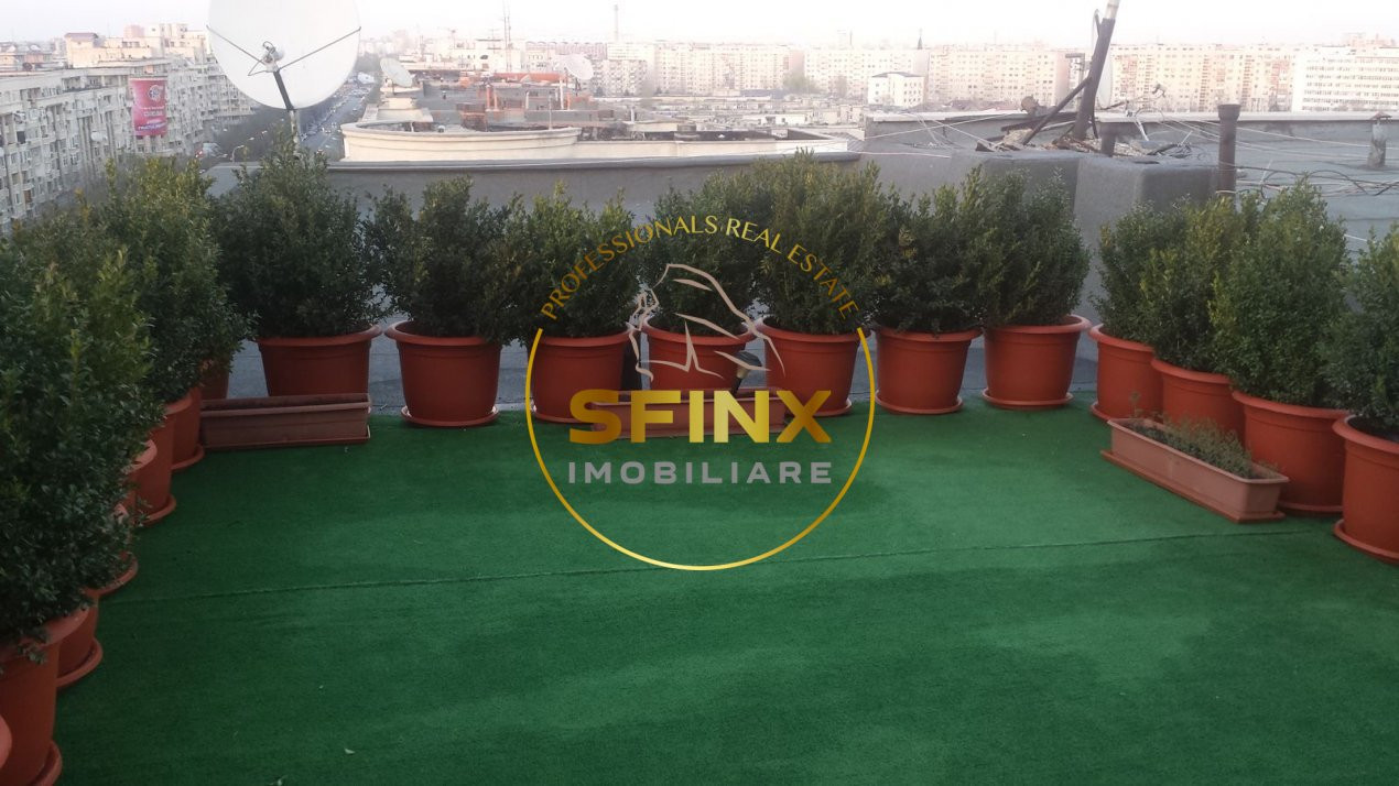 Apartament cu 3 camere Decebal 85 mp, 150 mp terasa cu acces direct si unic