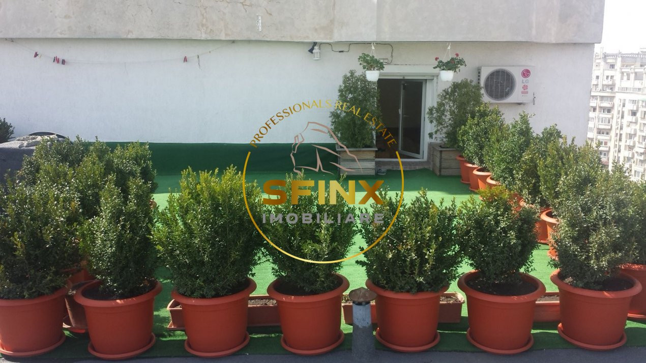 Apartament cu 3 camere Decebal 85 mp, 150 mp terasa cu acces direct si unic