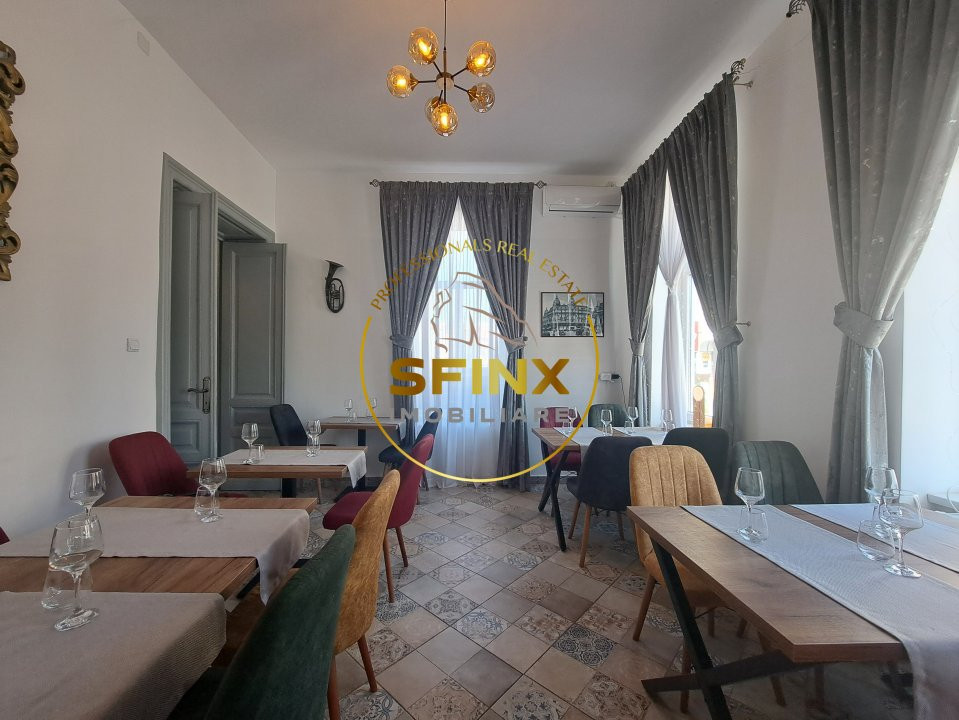De inchiriat restaurant utilat si mobilat functional