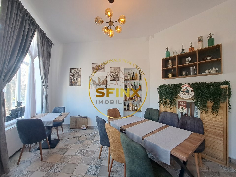 De inchiriat restaurant utilat si mobilat functional