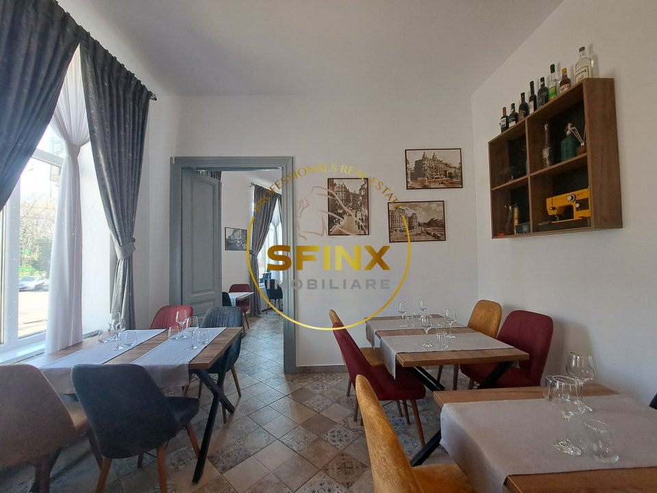 De inchiriat restaurant utilat si mobilat functional