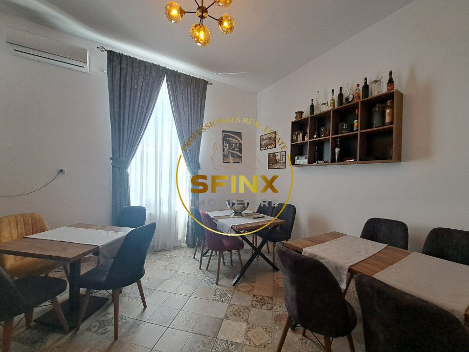 De inchiriat restaurant utilat si mobilat functional