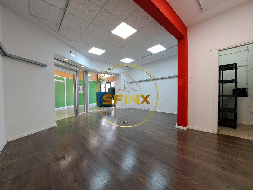 De inchiriat spatiu comercial cu vad format