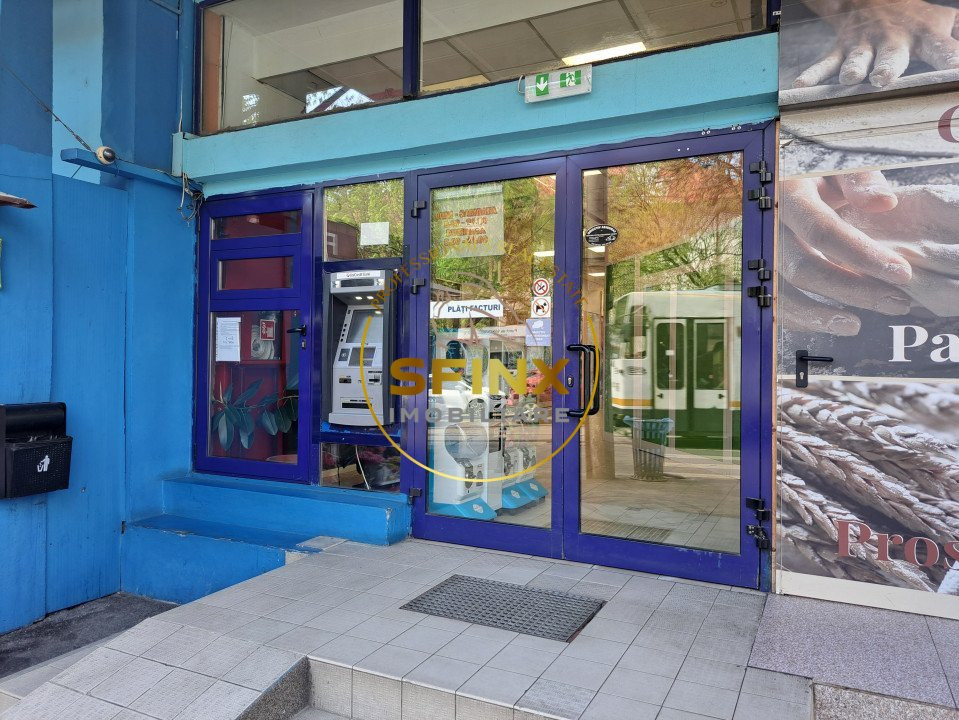 De inchiriat spatiu comercial cu vad format