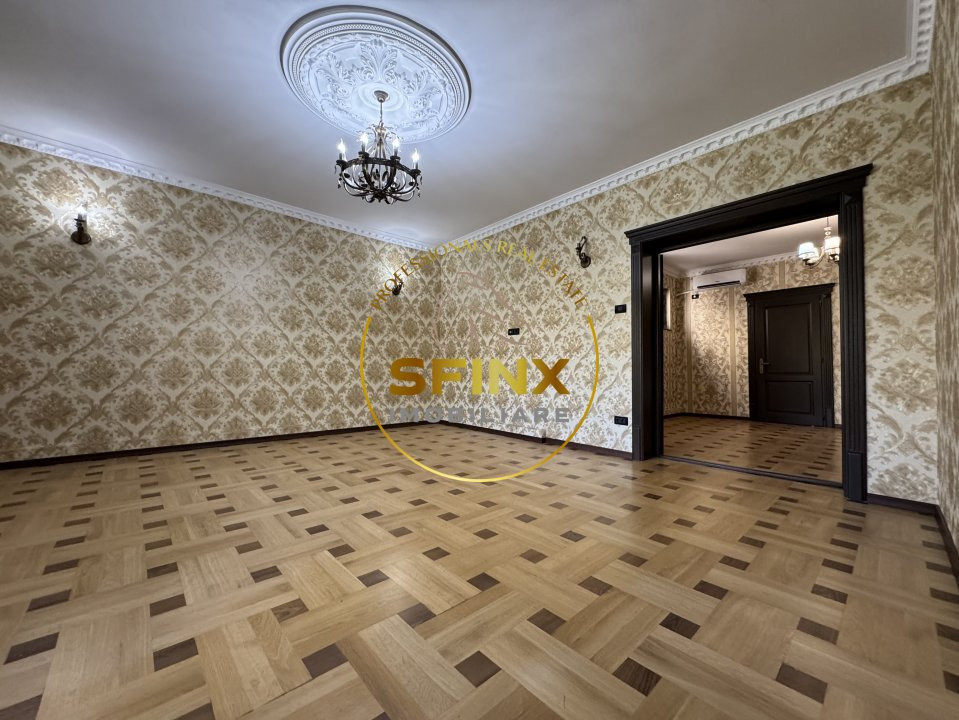 Primaverii 4 camere, terasa, garaj si gradina–totul intr-un singur apartament