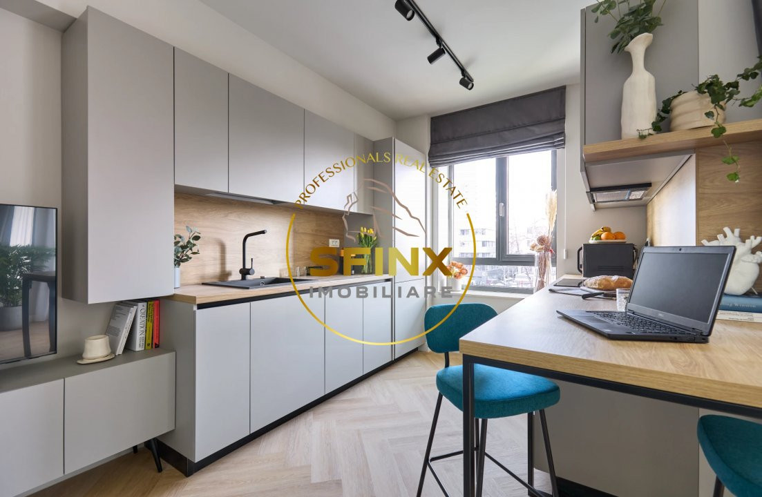 Studio mobilat, Pet Friendly, langa metrou Aurel Vlaicu/Pipera